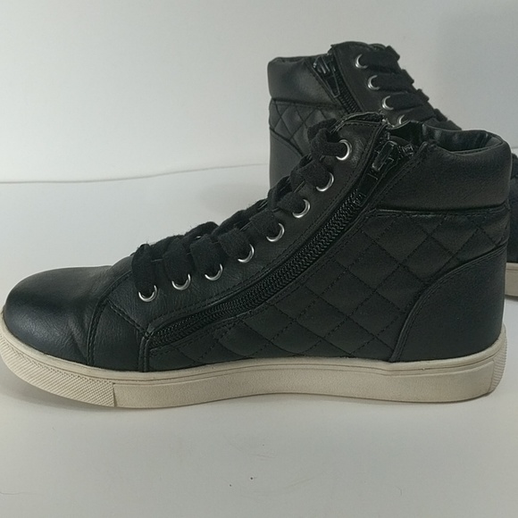 Steve Madden Decaff Hi-top Sneakers Size 6.5 - Picture 6 of 6